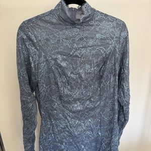 SKIMS Blue Long Sleeve Dress, Size 2X